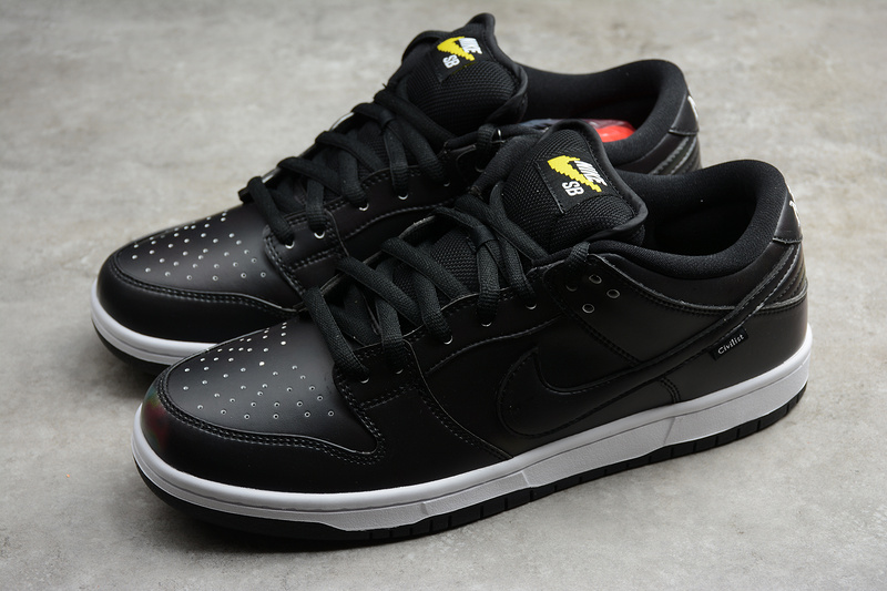 Sb Dunk Low X Civilist Black/Black-Black 31