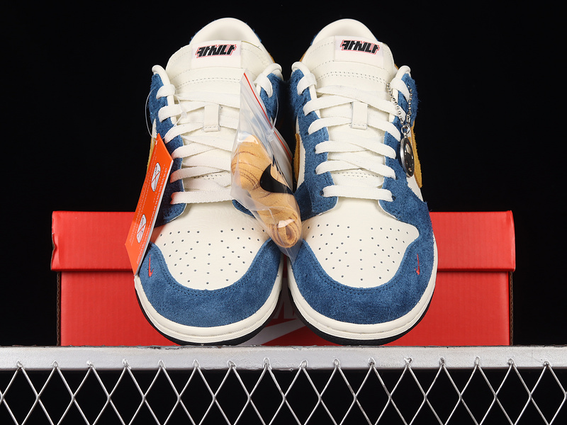 Kasina Dunk Low Sb Sail/University Gold/Industrial Blue 27