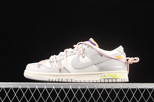 Off-White X Dunk Low Lot 24 Of 50 Sail/Neutral Grey/Washed 29