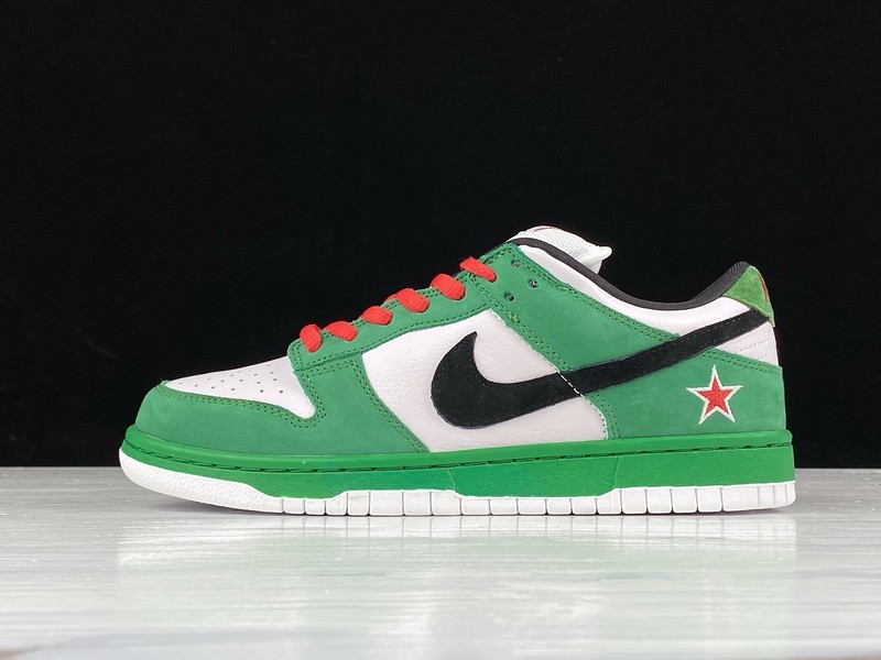 Dunk Sb Low Pro Heineken Green/White/Black-Red 5