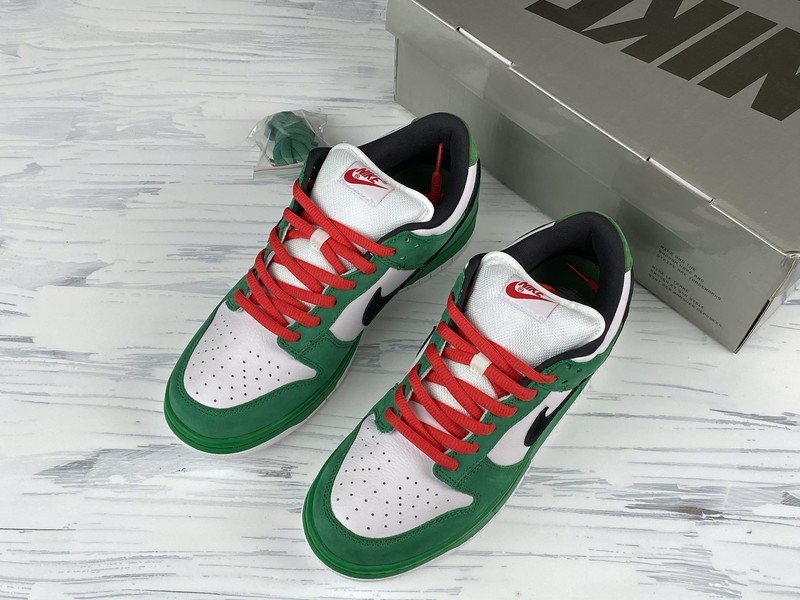 Dunk Sb Low Pro Heineken Green/White/Black-Red 9