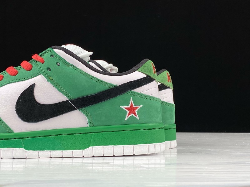 Dunk Sb Low Pro Heineken Green/White/Black-Red 23