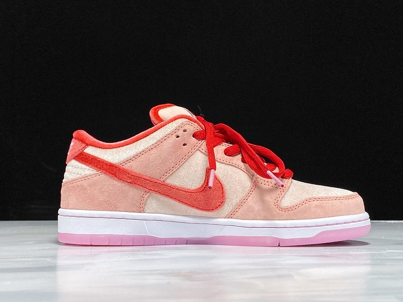 Sb Dunk Low Strangelove Skateboards Regular Box Pink/Red-White 27