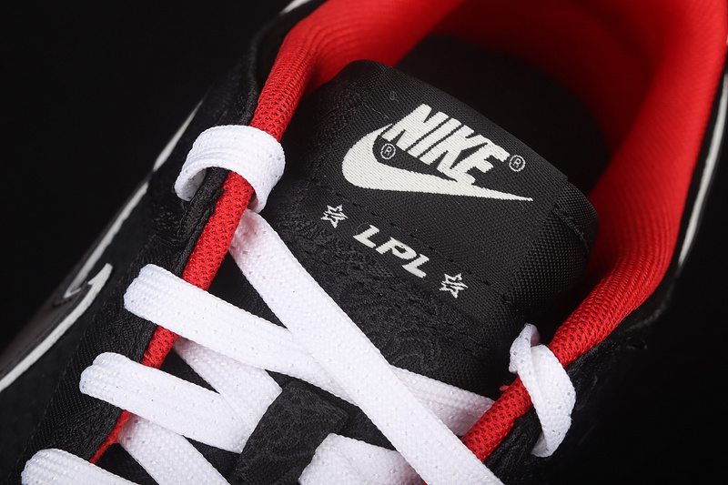 Lpl X Sb Dunk Low League Of Legends Black/White-Bright Crimson 7