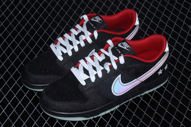 Lpl X Sb Dunk Low League Of Legends Black/White-Bright Crimson 23