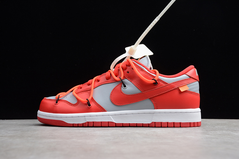 Off-White X Sb Dunk Low University Red/Wolf Grey 11