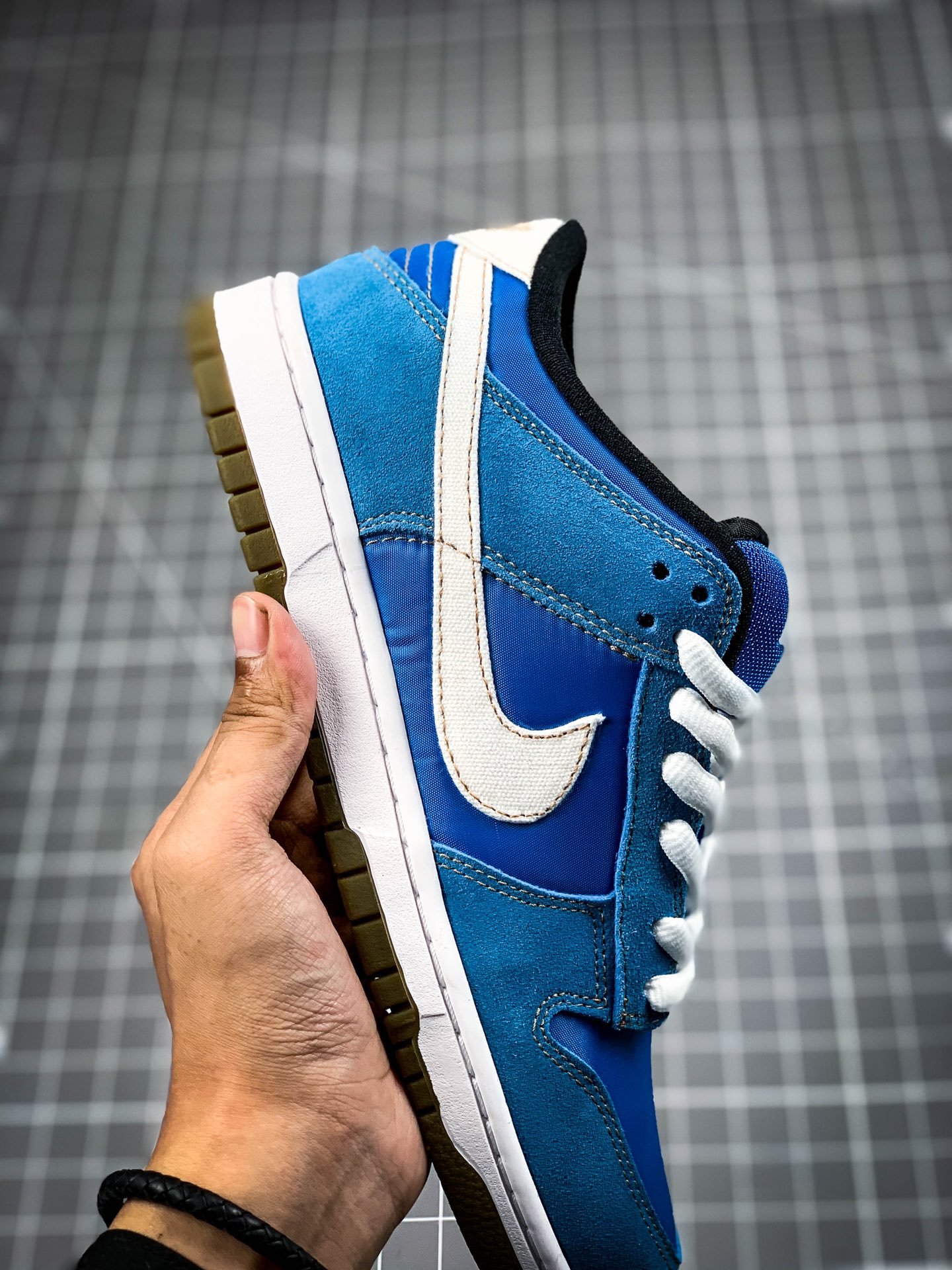 Sb Dunk Low Pro Chun Li Argon Blue/White 11