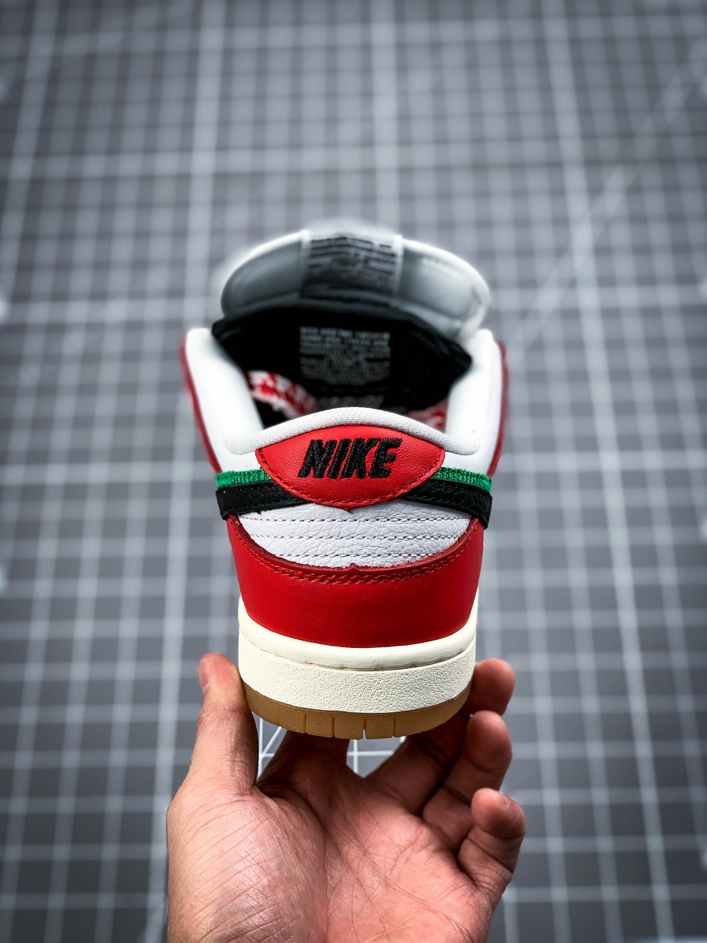 Frame Skate X Sb Dunk Low Red/White/Black 13