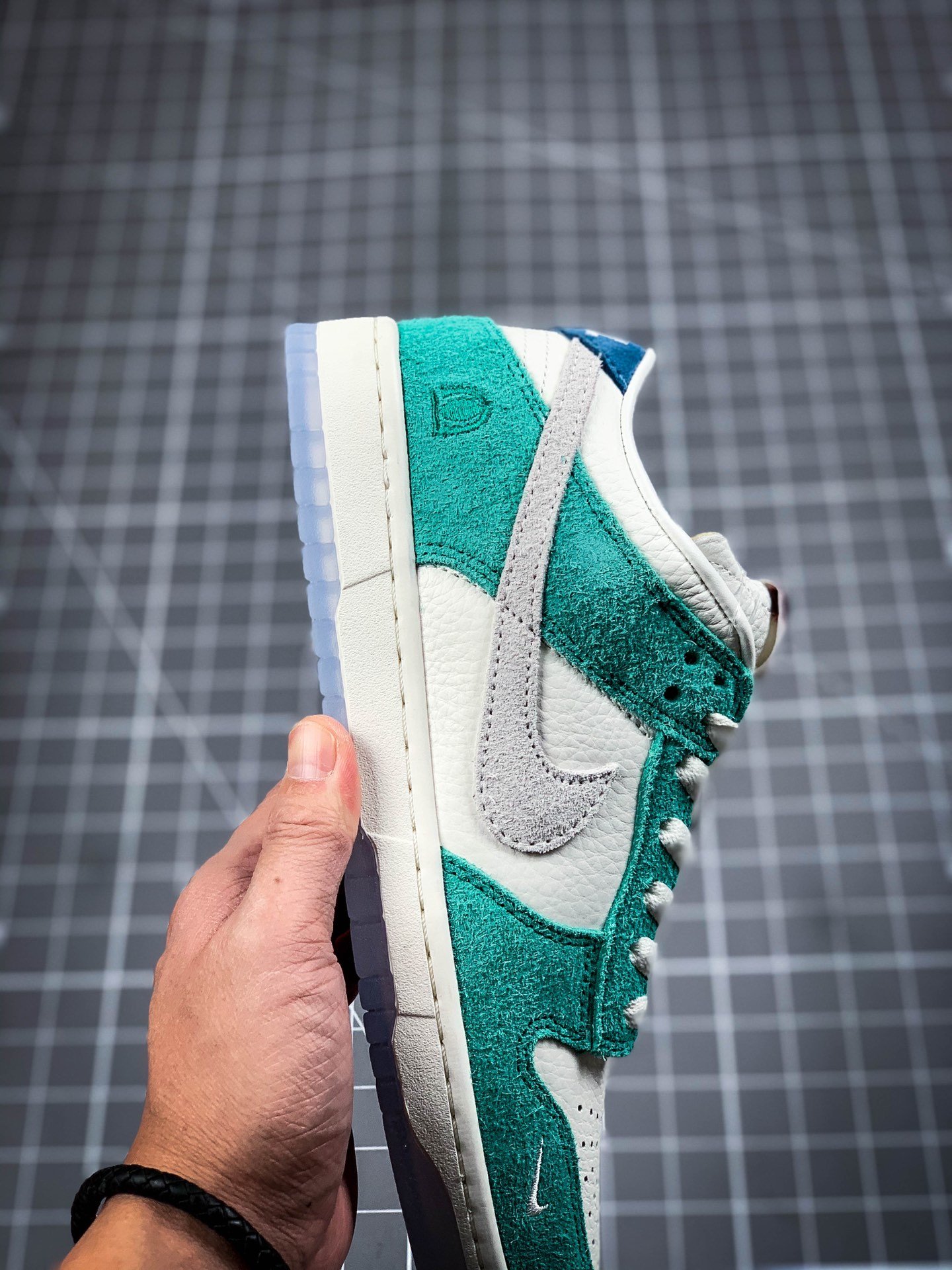 Sb Dunk Low Kasina Sail/White-Neptune Green-Industrial Blue 7