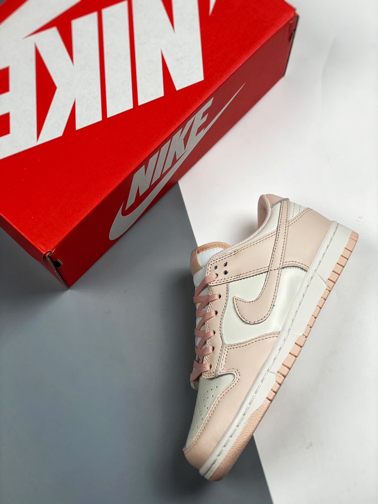 Sb Dunk Low Orange Pearl Sail/Orange Pearl/White 3