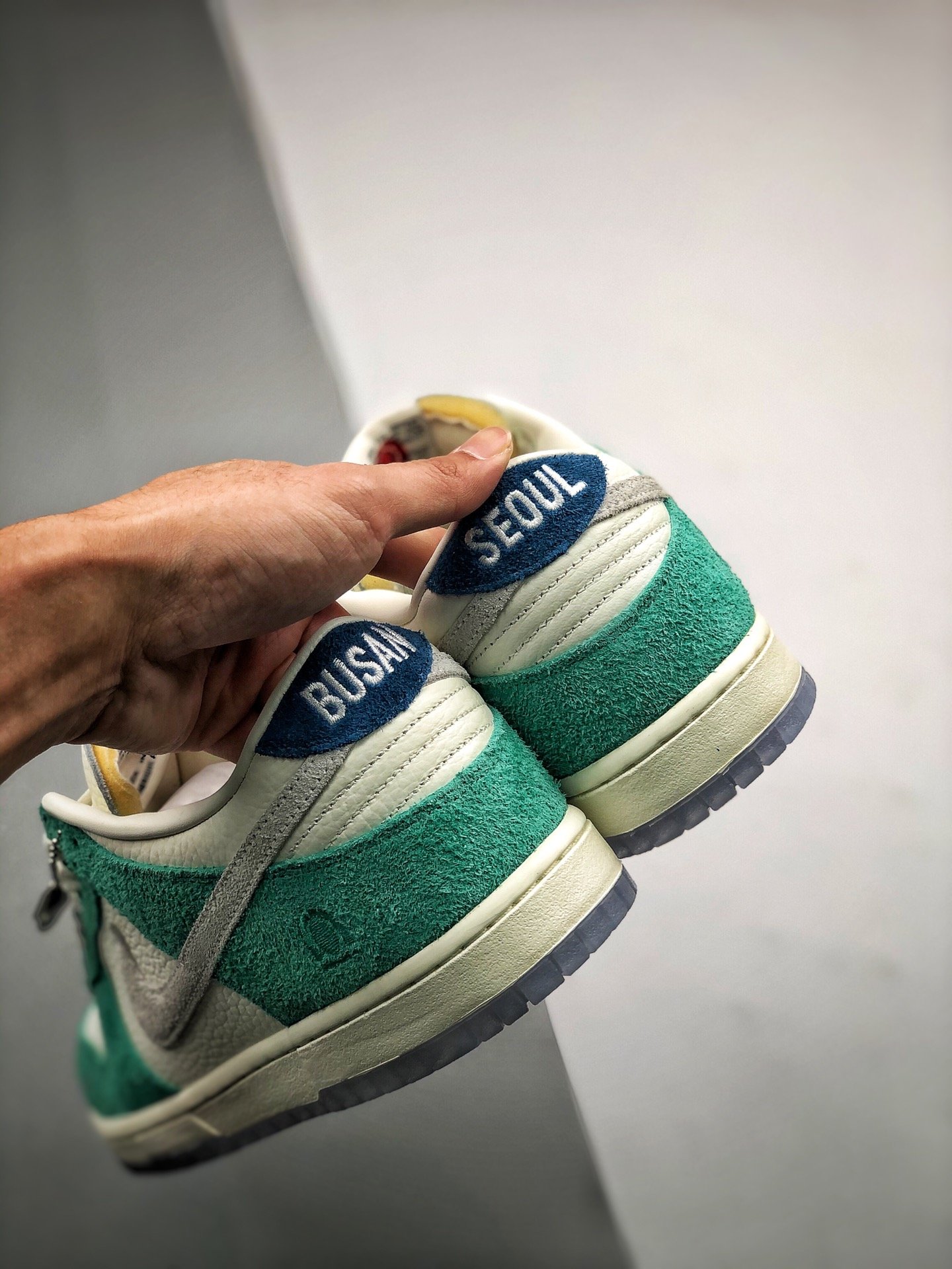 Original Quality Sb Dunk Low Kasina Sail/White-Neptune Green-Industrial Blue 15