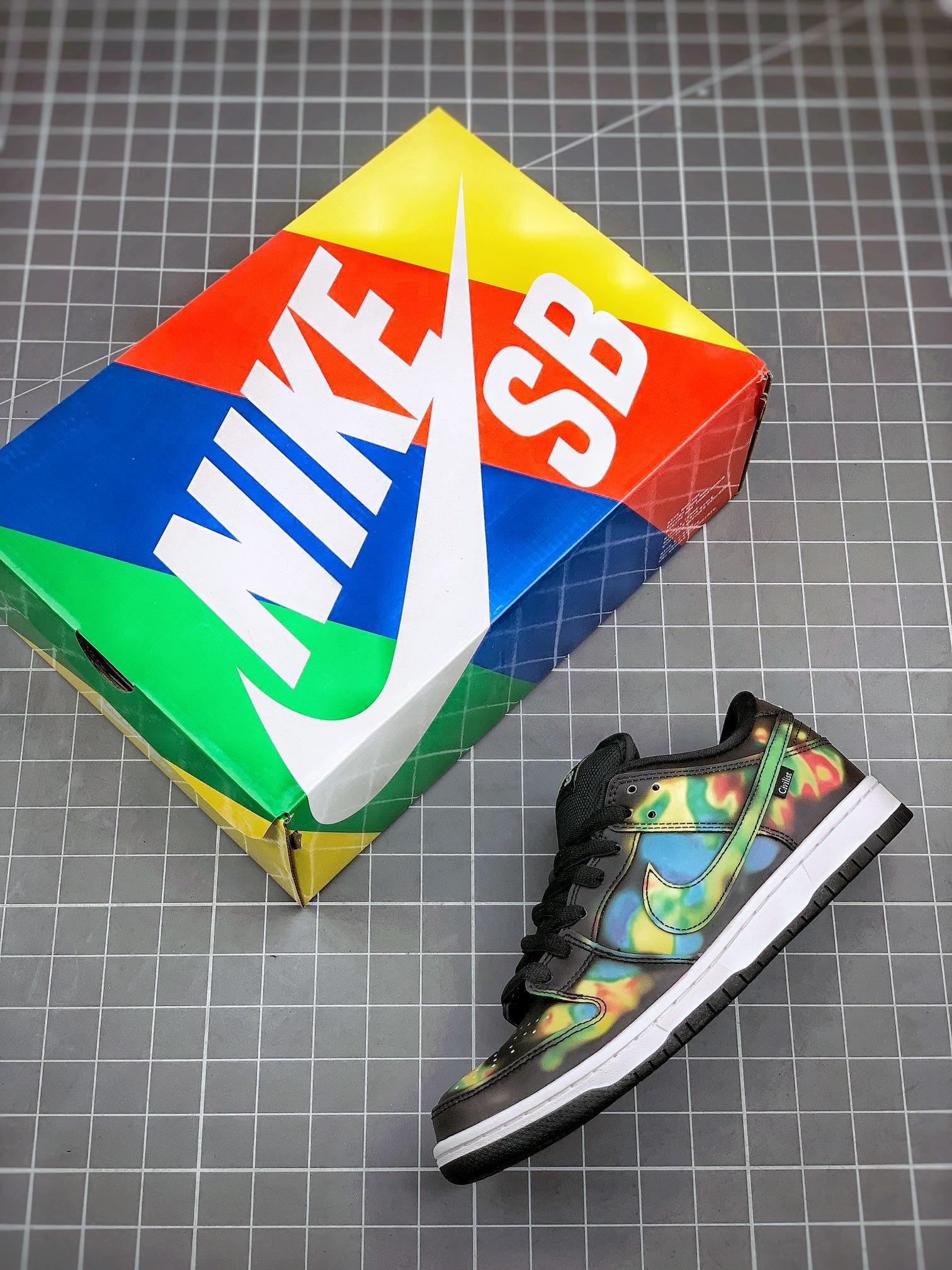 Sb Dunk Low X Civilist Black/Multi-Color 5