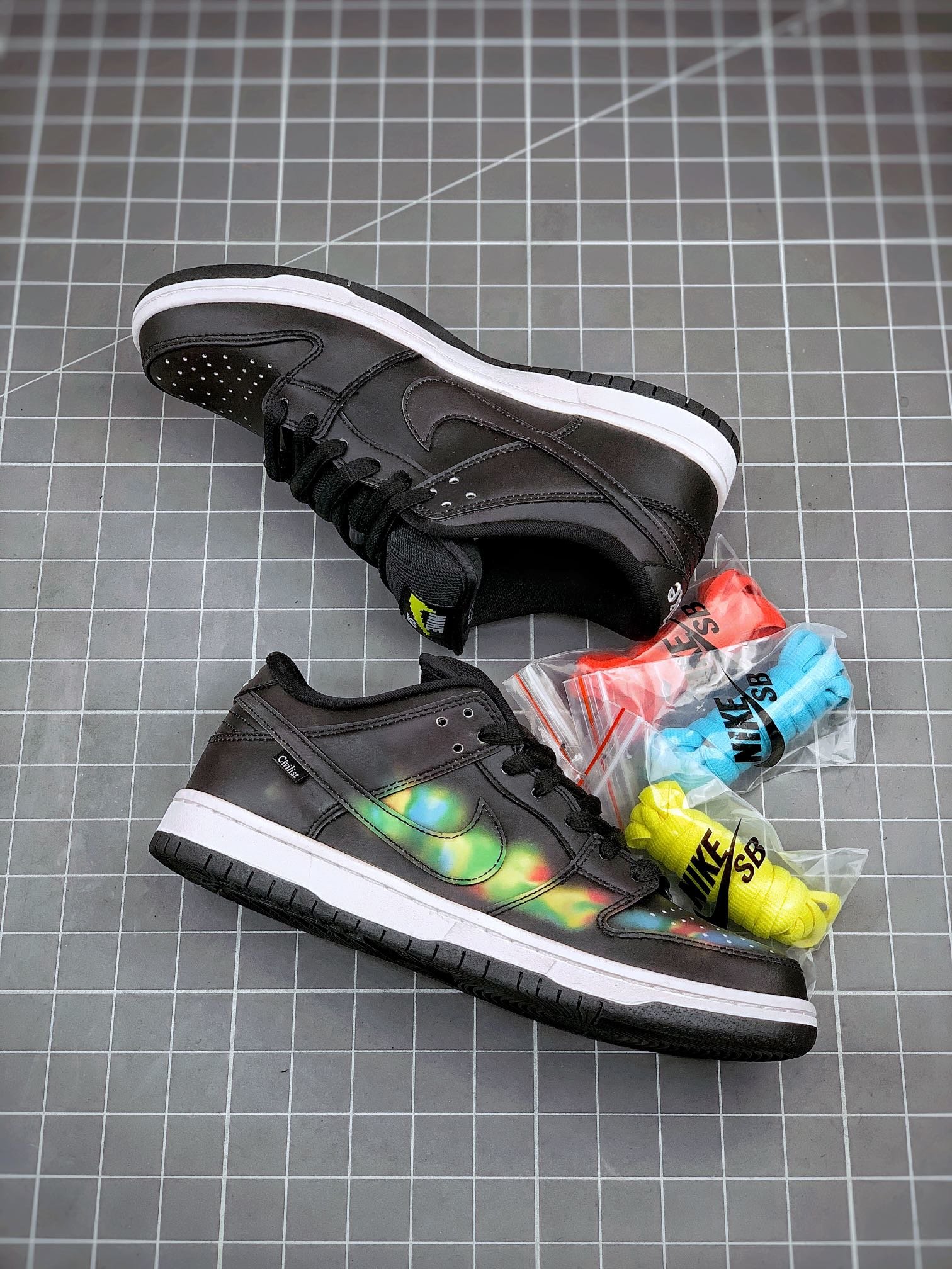 Sb Dunk Low X Civilist Black/Multi-Color 15