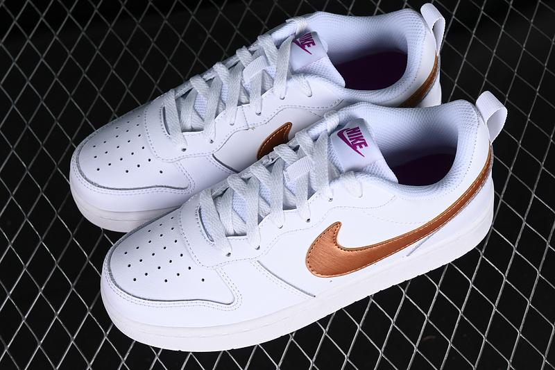 Court Borough Low 2 White/Orange/Purple 25