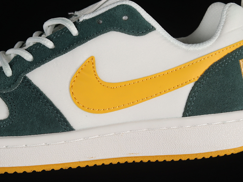 Court Borough Low White/Dark Green/Yellow 15