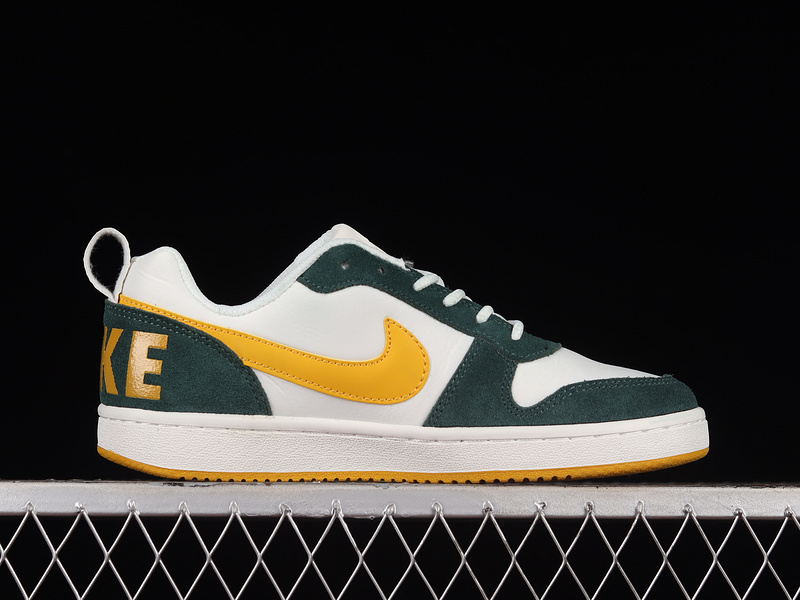 Court Borough Low White/Dark Green/Yellow 23