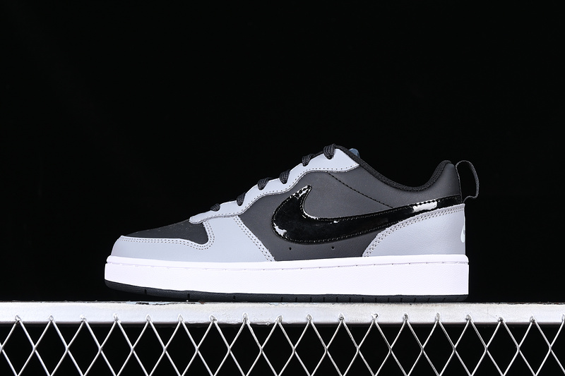 Court Borough Low 2 White/Black/Grey 19