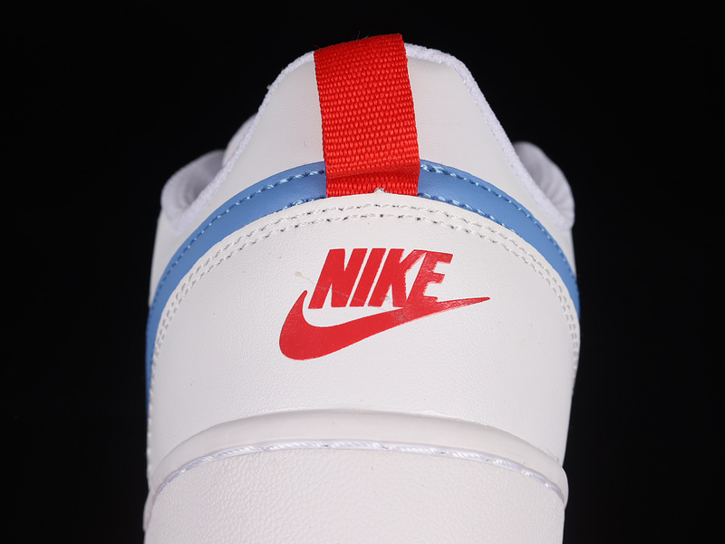 Court Borough Low 2 White/Blue/Red 13