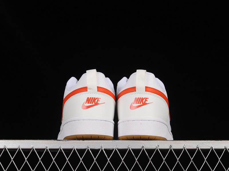 Court Borough Low 2 Gs White/Summit White/Sail/Orange 15