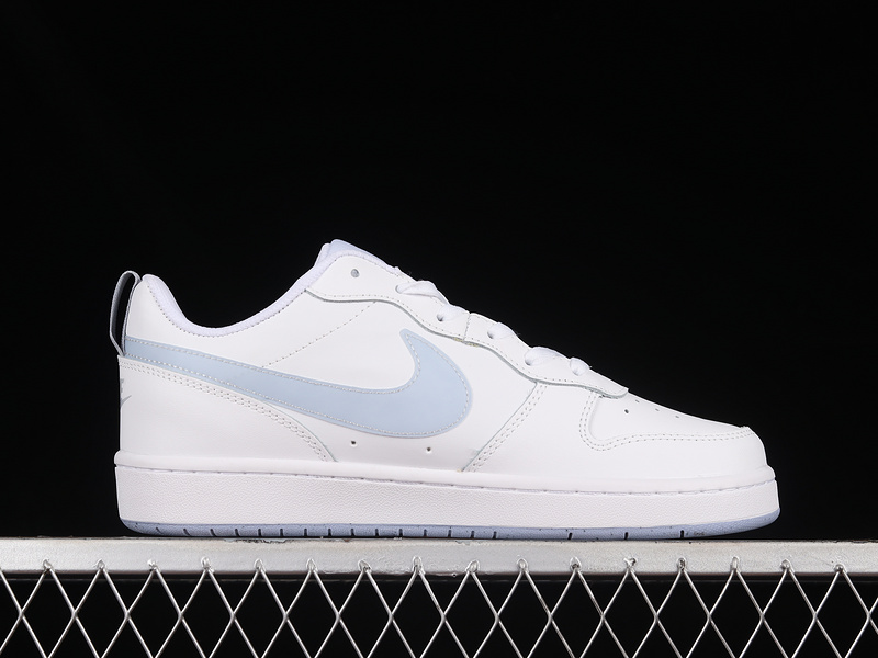 Court Borough Low 2 Gs White/Aura/Light Blue 9