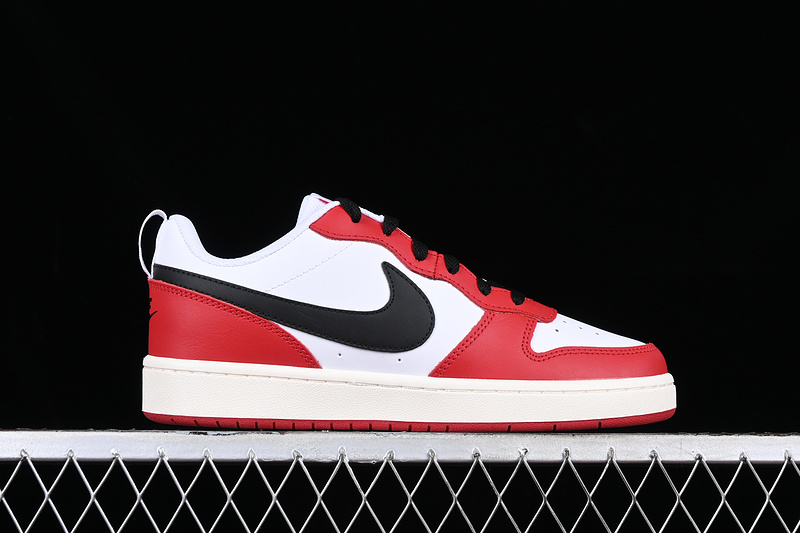 Court Borough Low 2 White/Black/Red 31