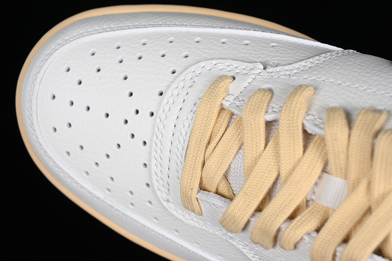 Court Vision Low Lo White/Black/Yellow/Brown 3