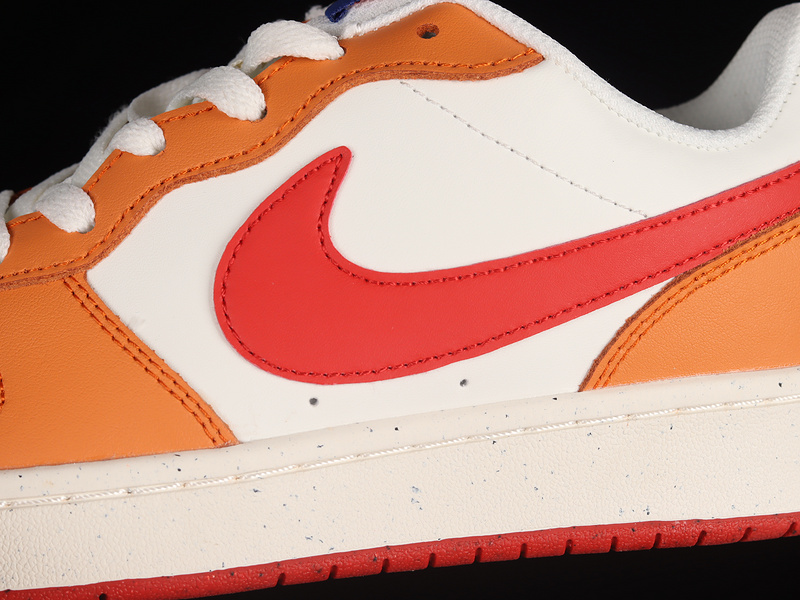 Court Borough Low 2 White/Orange/Red 3