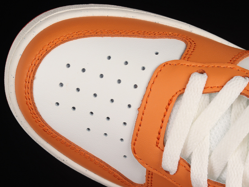 Court Borough Low 2 White/Orange/Red 15