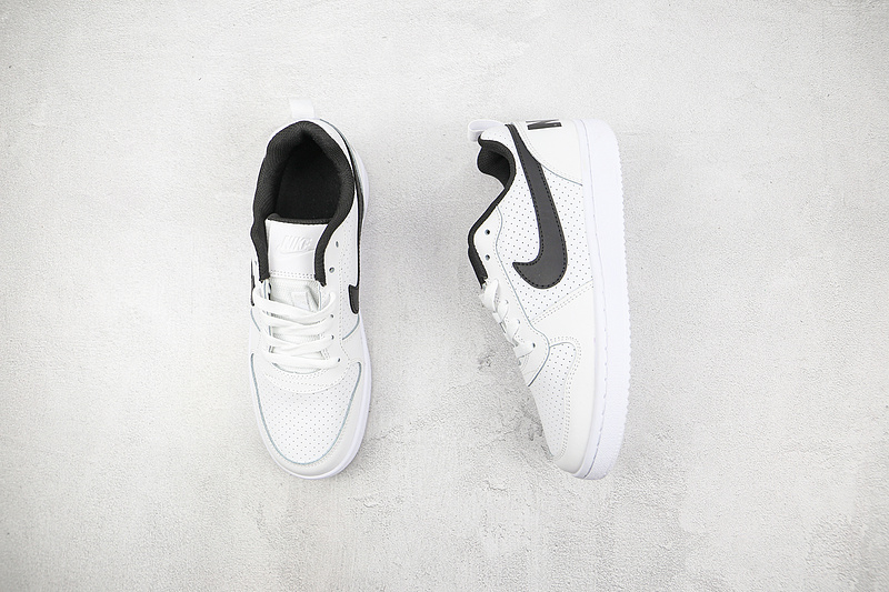 Court Borough Low Bg White/White/Black 3