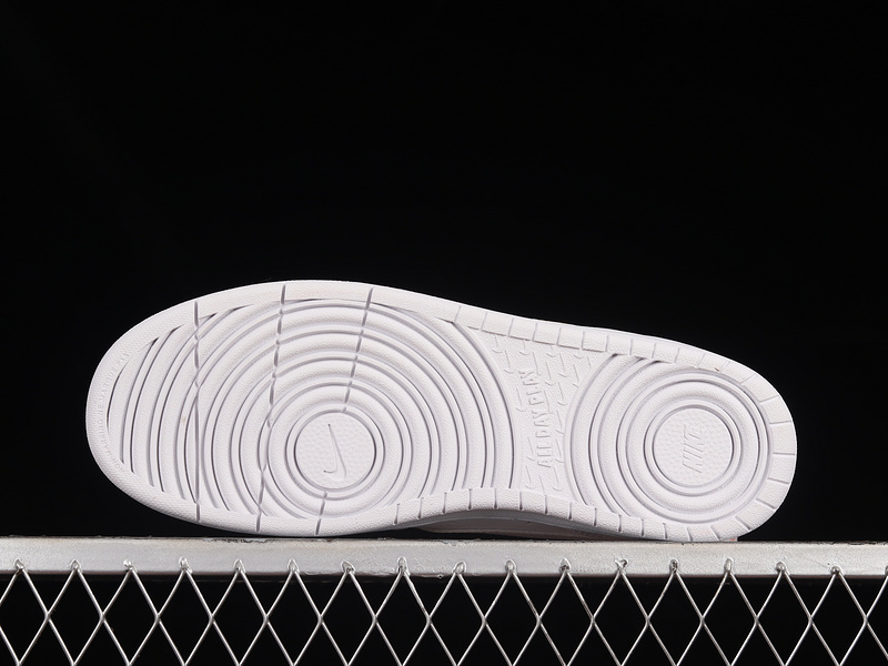 Court Borough Low 2 Gs White/White/White 5