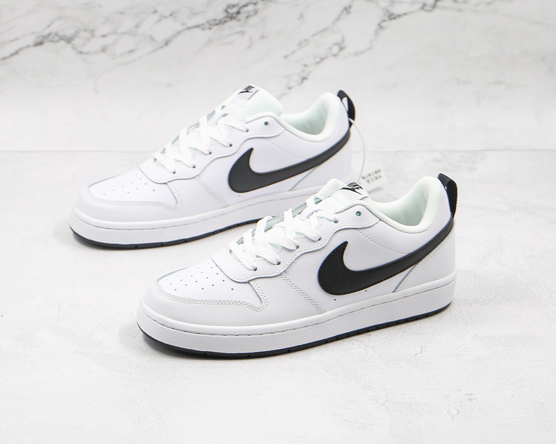 Court Borough Low 2 White/White/Black 5