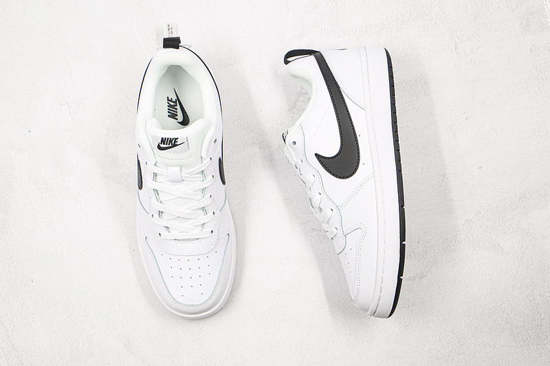 Court Borough Low 2 White/White/Black 17