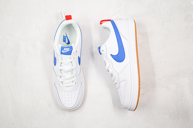 Court Borough Low 2 Se White/Blue/Red 5