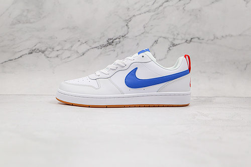 Court Borough Low 2 Se White/Blue/Red 15