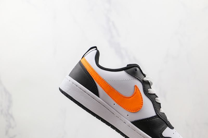 Court Borough Low 2 Gs White/Black/Dark Smoke Grey/Total Orange 5