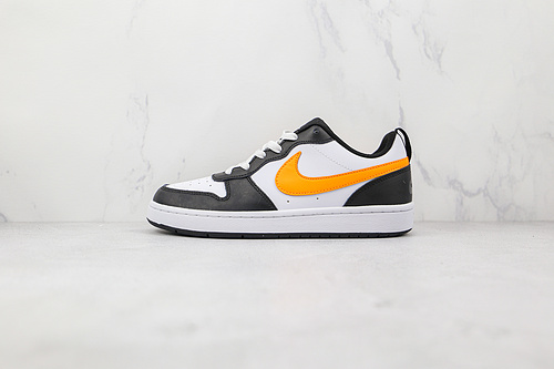 Court Borough Low 2 Gs White/Black/Dark Smoke Grey/Total Orange 19