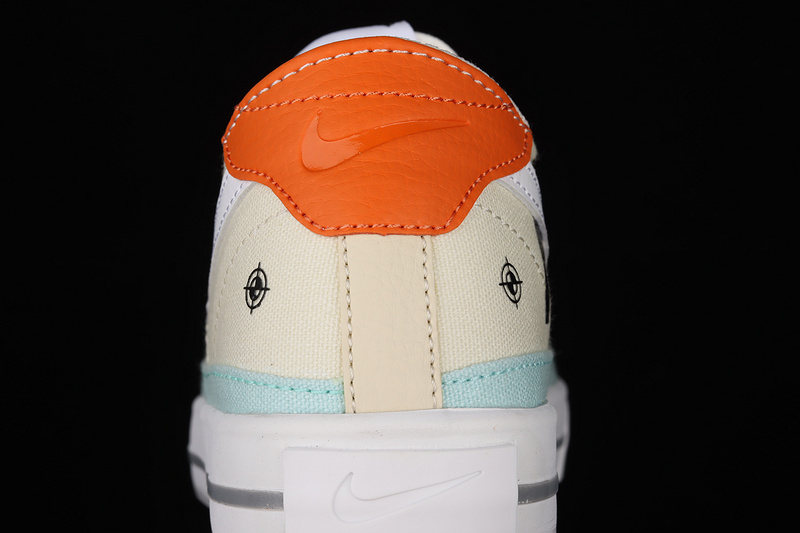 Court Legacy Canvas White/Light Blue/Orange 11