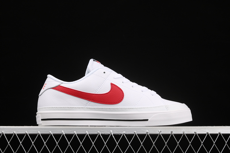 Court Legacy White/Black/University Red 3