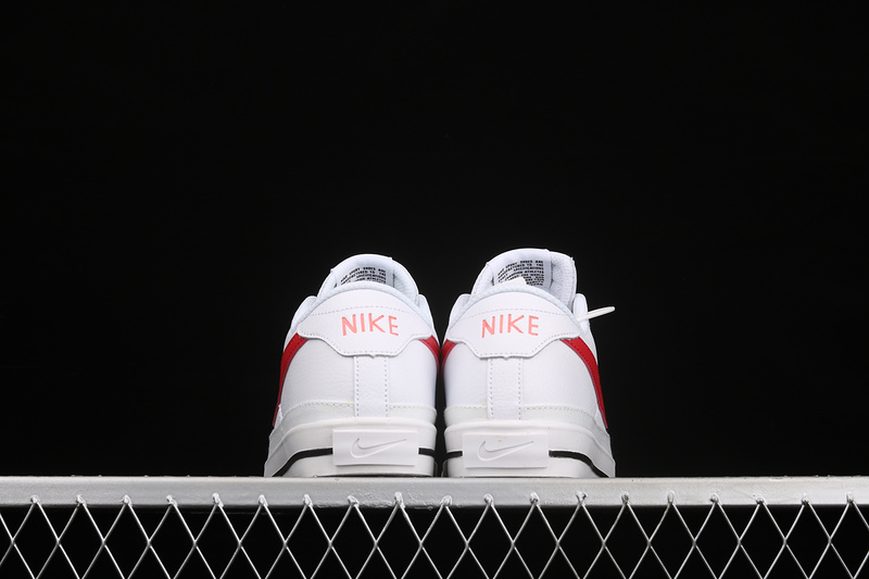 Court Legacy White/Black/University Red 19