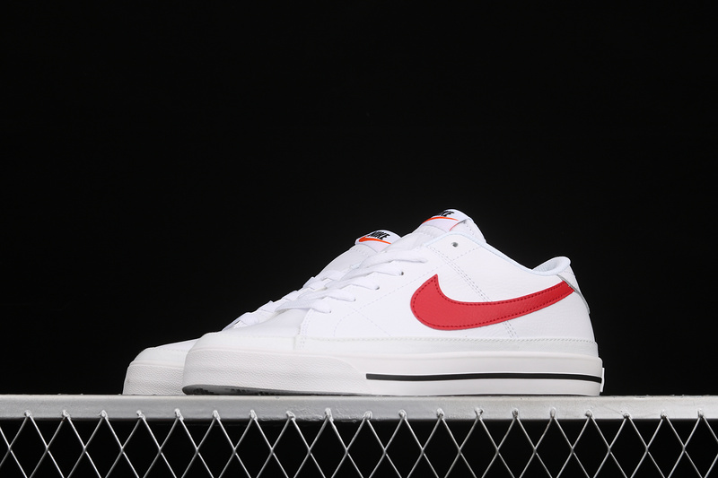 Court Legacy White/Black/University Red 27