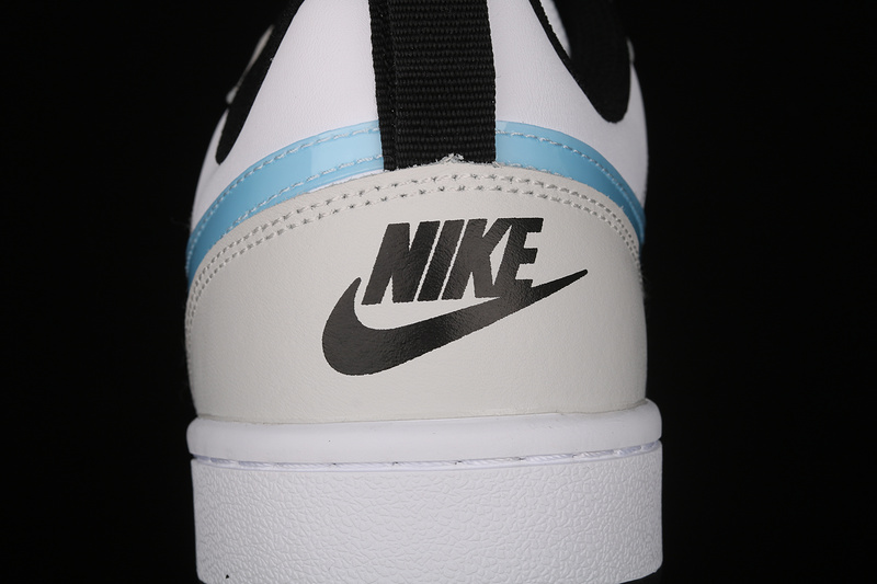 Court Borough Low 2 Gs White/Light Grey/Light Blue 11