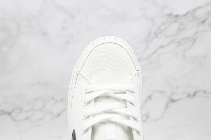 Court Legacy Canvas White/White/Black 5