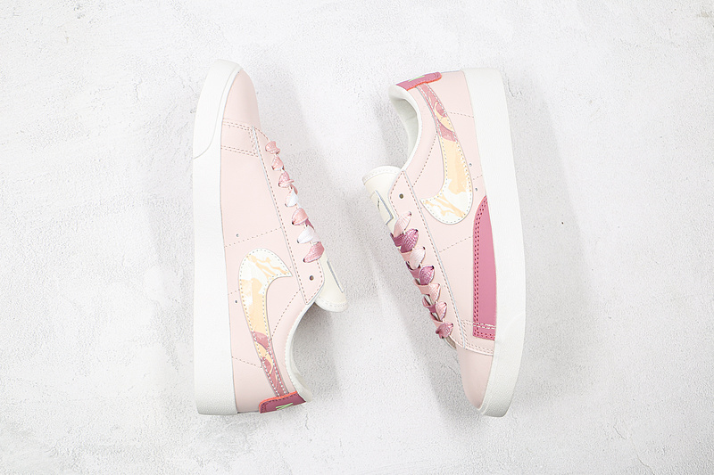 Blazer Low Lx White/Pink/Water Red 5