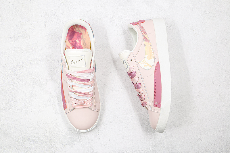 Blazer Low Lx White/Pink/Water Red 7