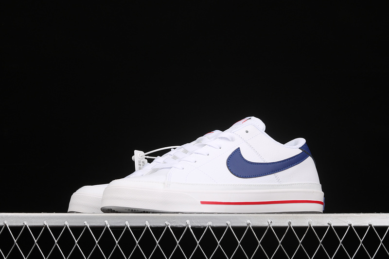 Court Legacy White/Navy Blue/University Red 27