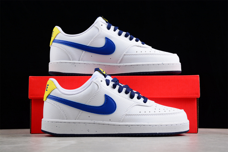 Court Vision Low White/Blue 3