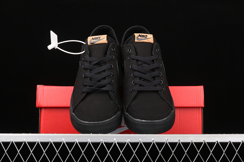 Court Legacy Canvas Black Cork Black/Multi-Color/Black 31