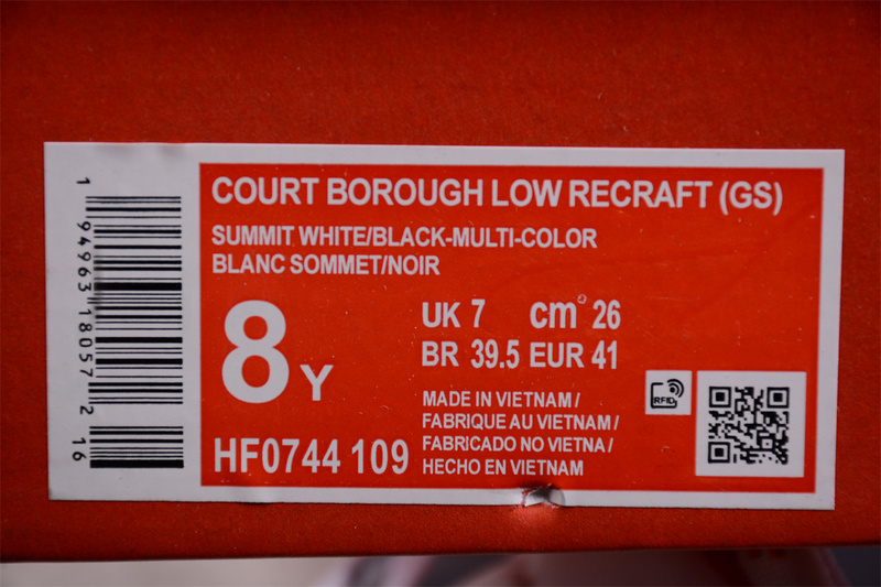 Court Borough Low 2 Blue/White/Red/Black White/Blackgold 23