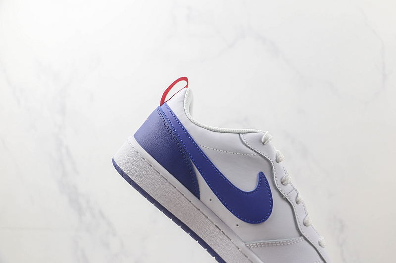 Court Borough Low 2 Gs White/Blue/Red 11