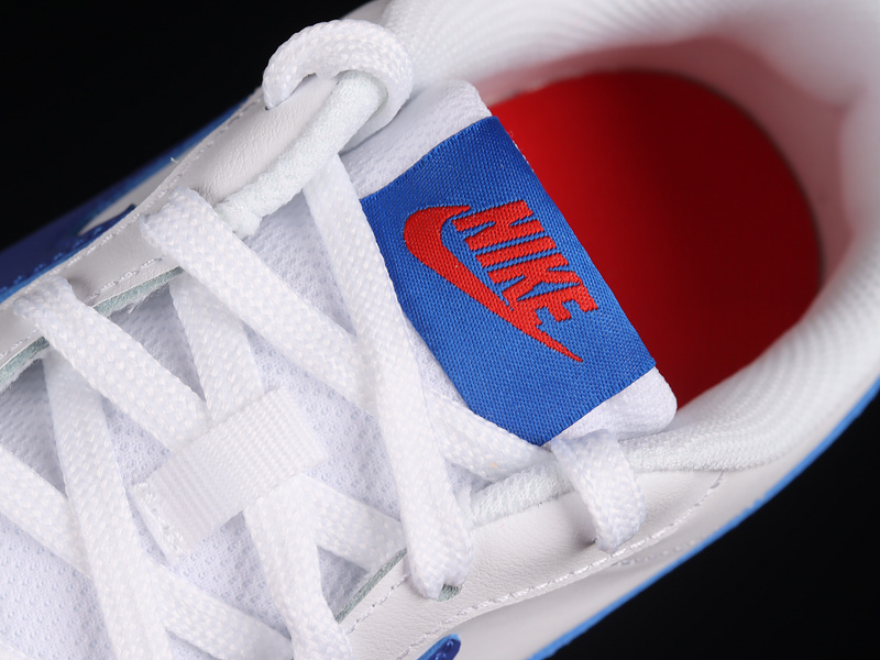 Court Borough Low 2 Gs White/University Red/Deep Royal 9